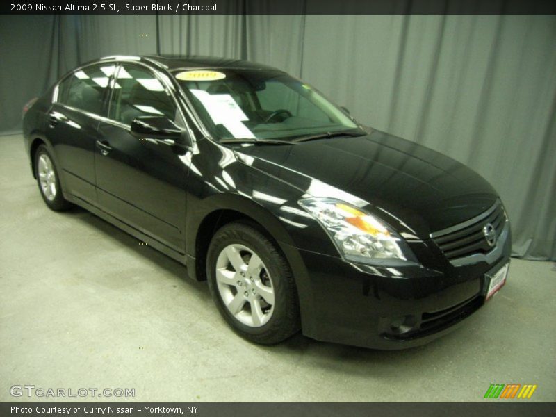 Super Black / Charcoal 2009 Nissan Altima 2.5 SL