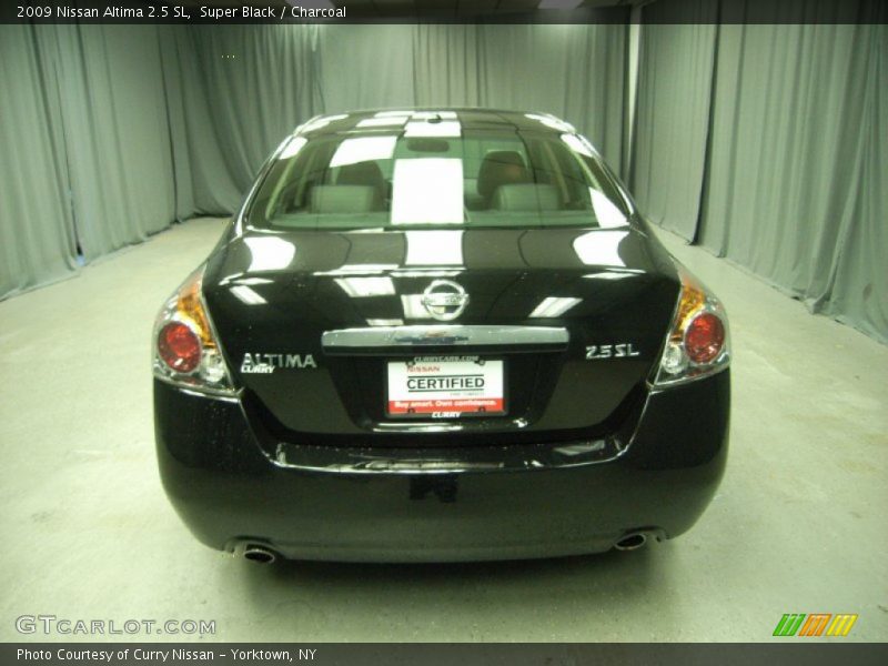 Super Black / Charcoal 2009 Nissan Altima 2.5 SL