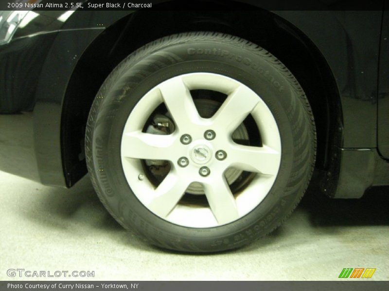 Super Black / Charcoal 2009 Nissan Altima 2.5 SL