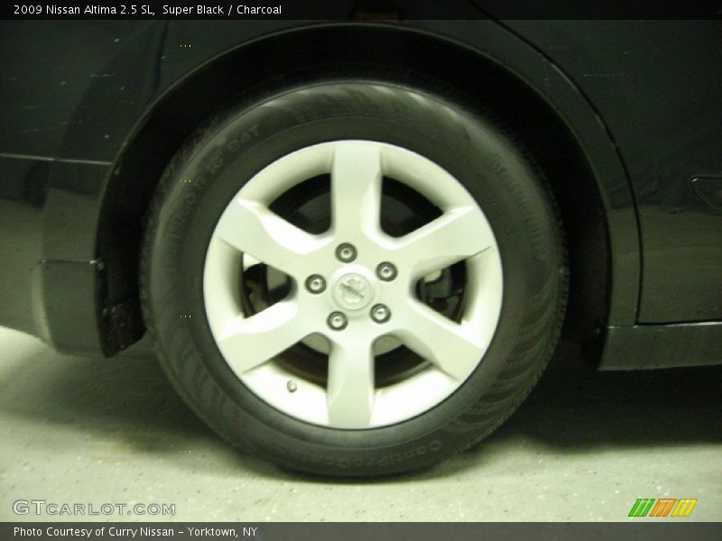 Super Black / Charcoal 2009 Nissan Altima 2.5 SL
