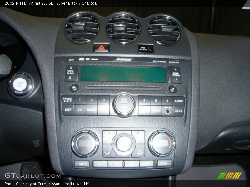 Super Black / Charcoal 2009 Nissan Altima 2.5 SL