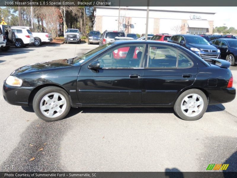 Blackout / Charcoal 2006 Nissan Sentra 1.8 S Special Edition