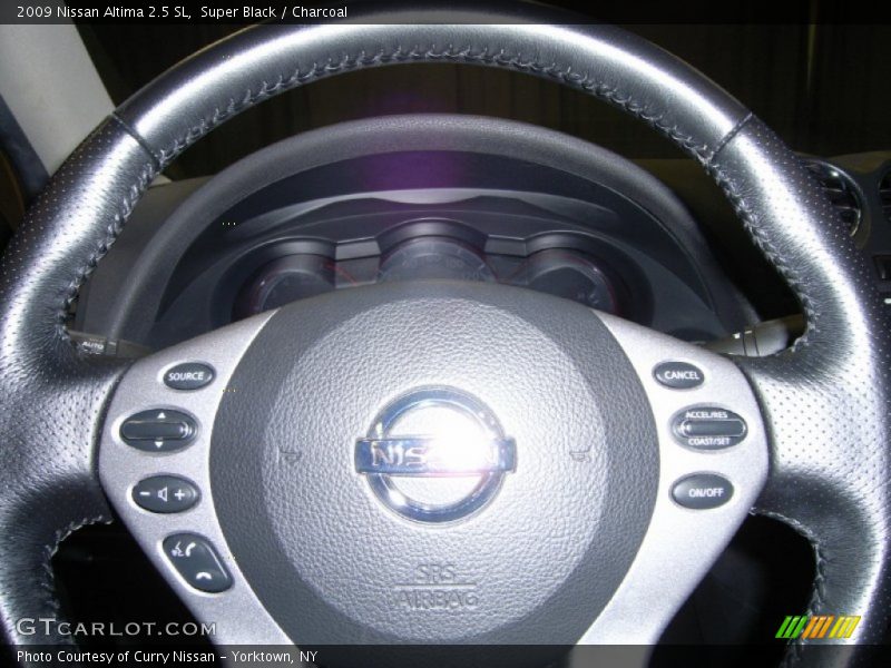 Super Black / Charcoal 2009 Nissan Altima 2.5 SL