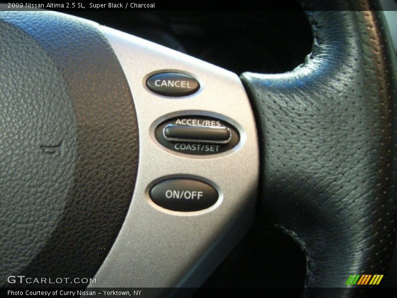 Super Black / Charcoal 2009 Nissan Altima 2.5 SL
