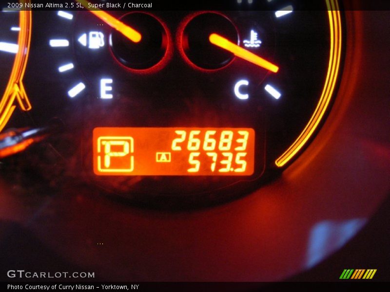 Super Black / Charcoal 2009 Nissan Altima 2.5 SL