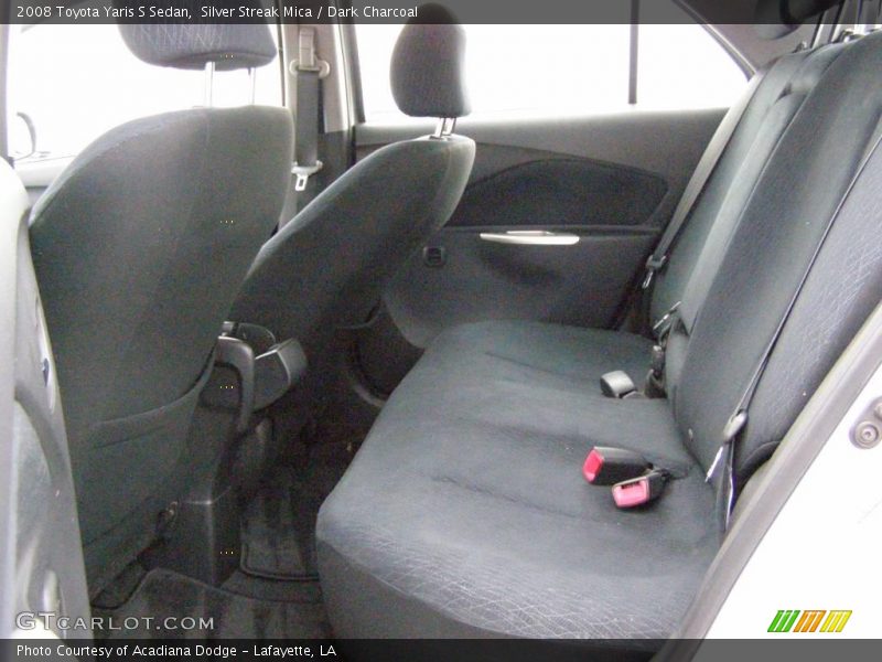 Silver Streak Mica / Dark Charcoal 2008 Toyota Yaris S Sedan