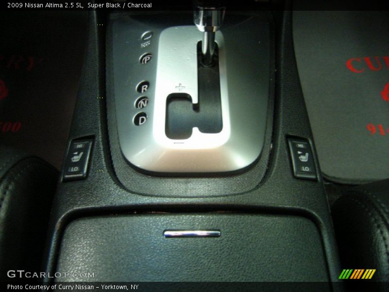 Super Black / Charcoal 2009 Nissan Altima 2.5 SL