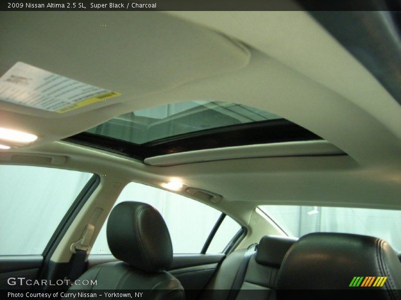 Super Black / Charcoal 2009 Nissan Altima 2.5 SL