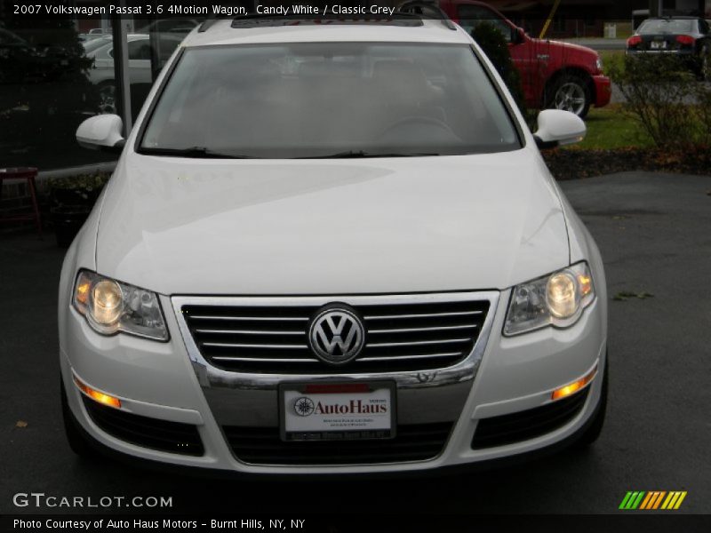 Candy White / Classic Grey 2007 Volkswagen Passat 3.6 4Motion Wagon