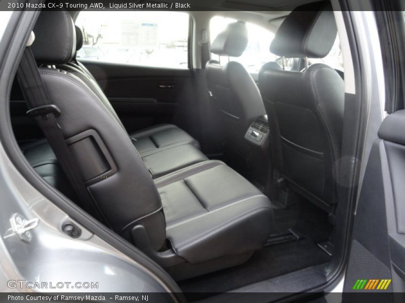 Liquid Silver Metallic / Black 2010 Mazda CX-9 Touring AWD