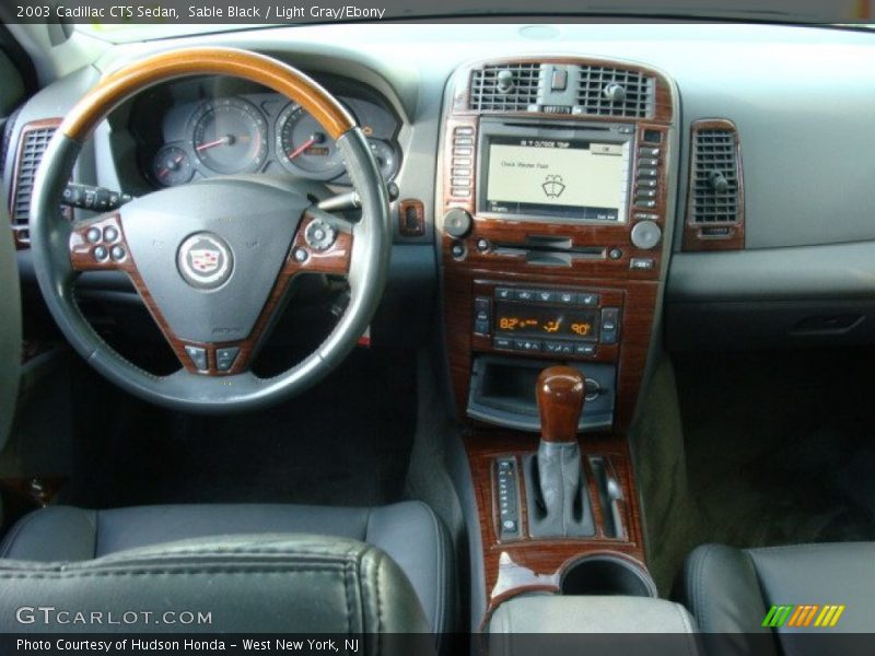 Sable Black / Light Gray/Ebony 2003 Cadillac CTS Sedan