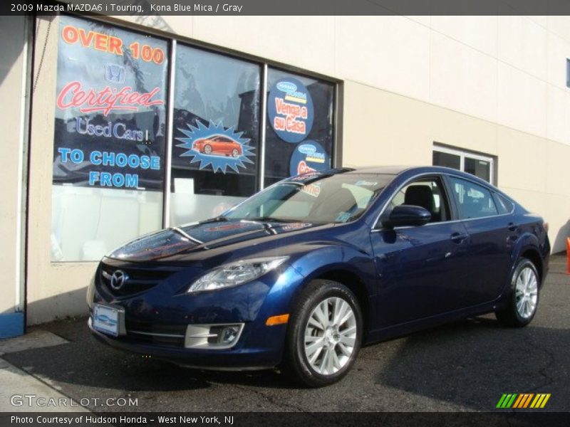 Kona Blue Mica / Gray 2009 Mazda MAZDA6 i Touring