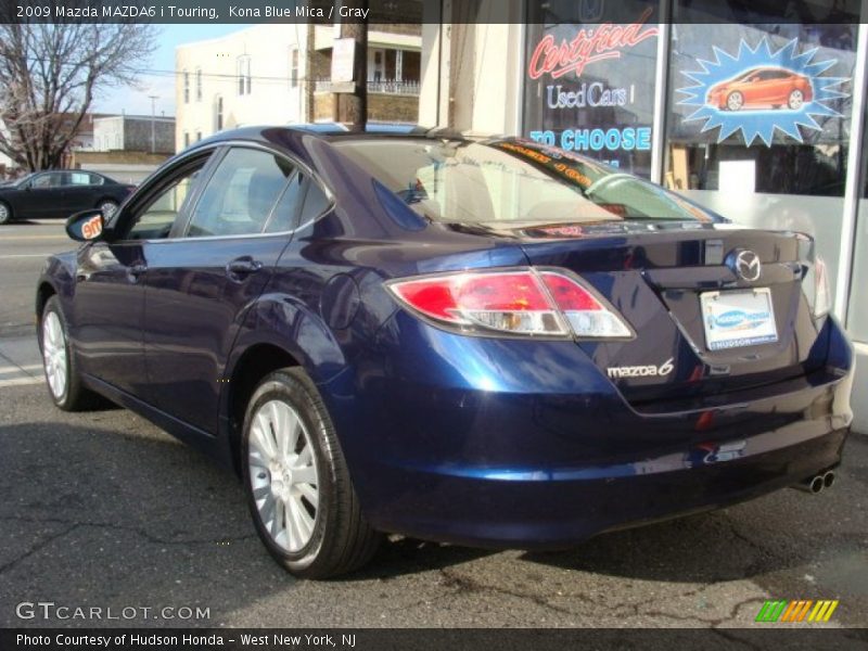 Kona Blue Mica / Gray 2009 Mazda MAZDA6 i Touring