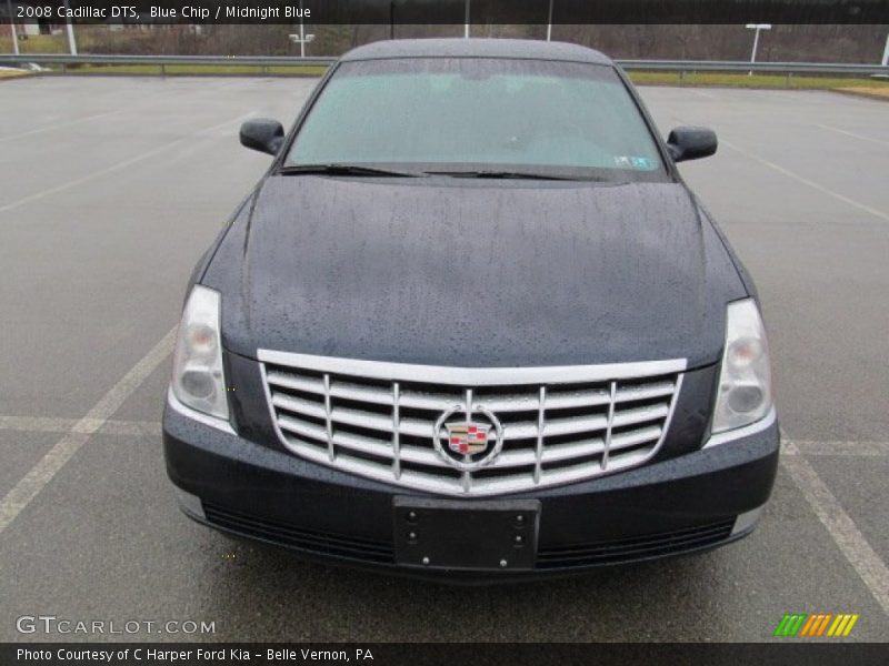 Blue Chip / Midnight Blue 2008 Cadillac DTS