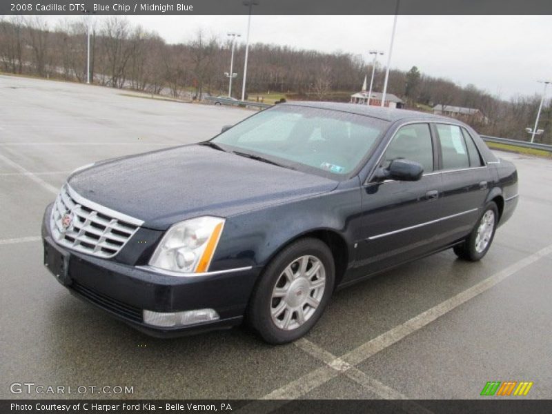 Blue Chip / Midnight Blue 2008 Cadillac DTS