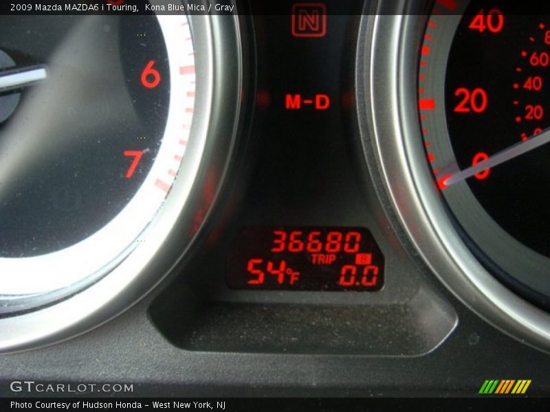 Kona Blue Mica / Gray 2009 Mazda MAZDA6 i Touring