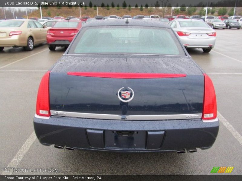 Blue Chip / Midnight Blue 2008 Cadillac DTS