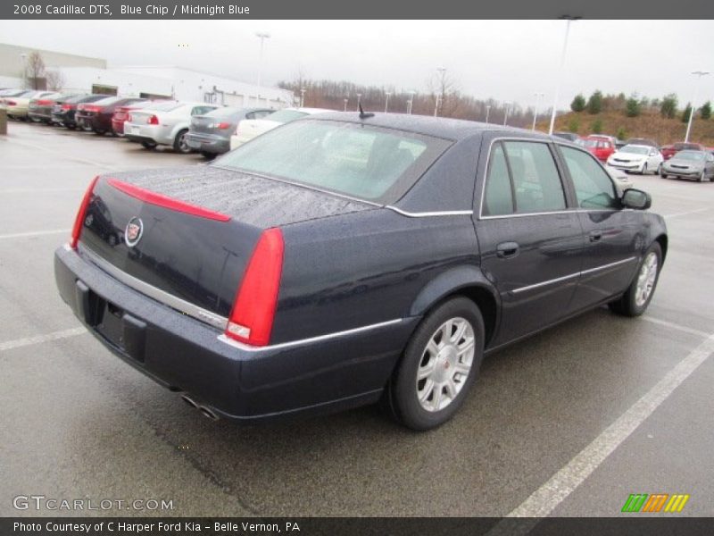 Blue Chip / Midnight Blue 2008 Cadillac DTS