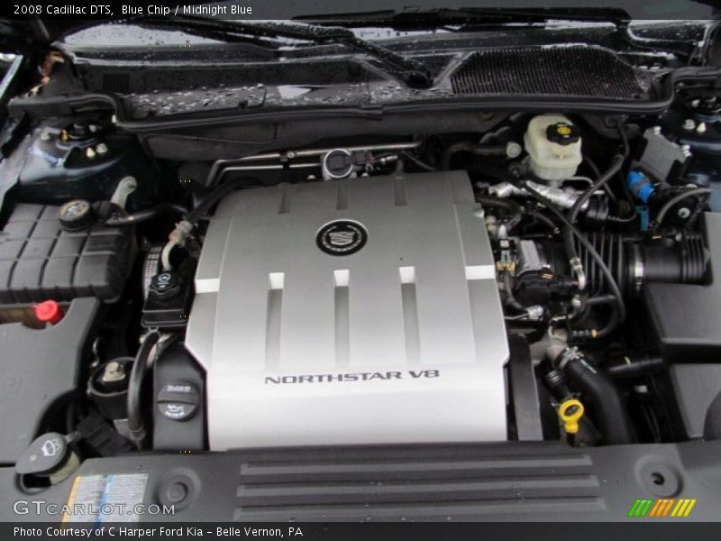 Blue Chip / Midnight Blue 2008 Cadillac DTS