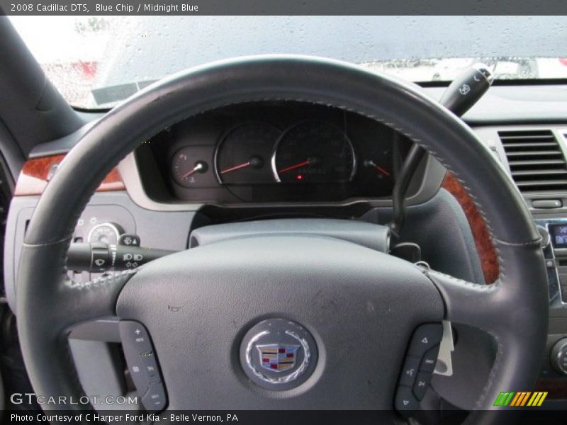Blue Chip / Midnight Blue 2008 Cadillac DTS