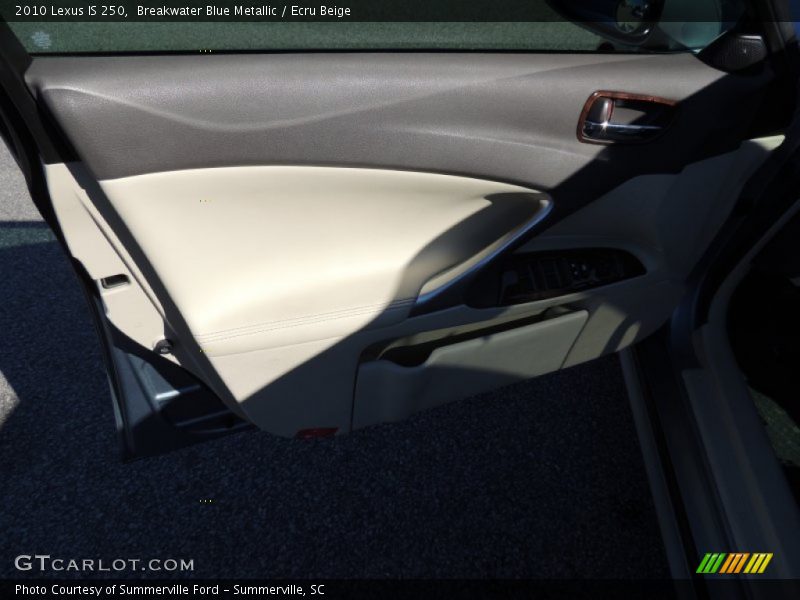 Breakwater Blue Metallic / Ecru Beige 2010 Lexus IS 250