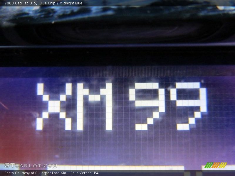 Blue Chip / Midnight Blue 2008 Cadillac DTS