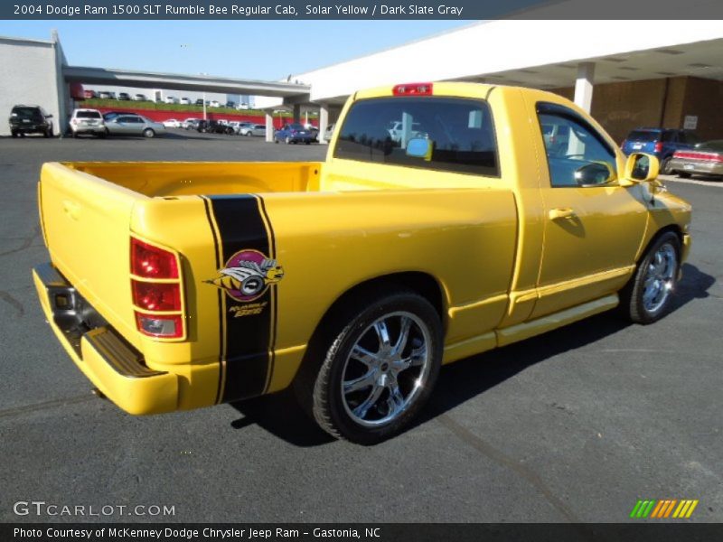Solar Yellow / Dark Slate Gray 2004 Dodge Ram 1500 SLT Rumble Bee Regular Cab