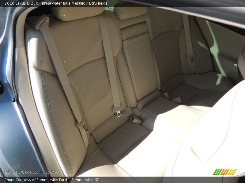 Breakwater Blue Metallic / Ecru Beige 2010 Lexus IS 250
