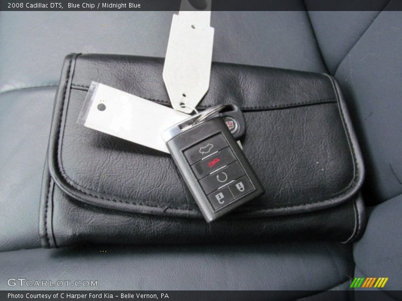 Blue Chip / Midnight Blue 2008 Cadillac DTS