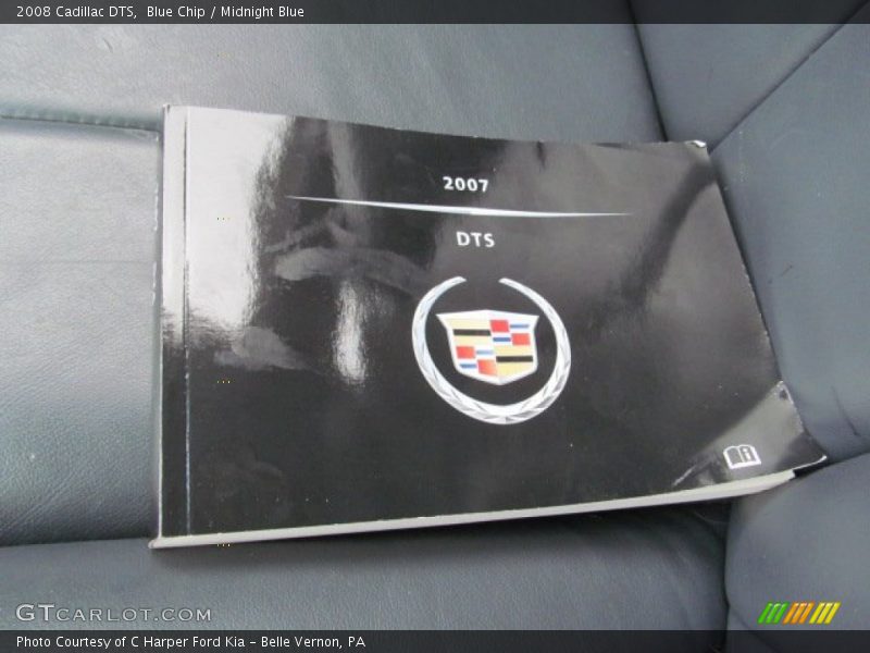 Blue Chip / Midnight Blue 2008 Cadillac DTS