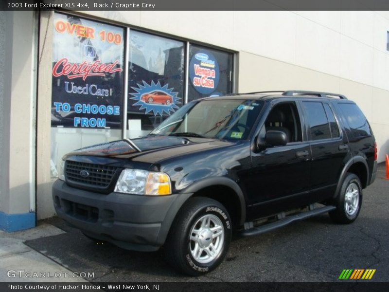 Black / Graphite Grey 2003 Ford Explorer XLS 4x4