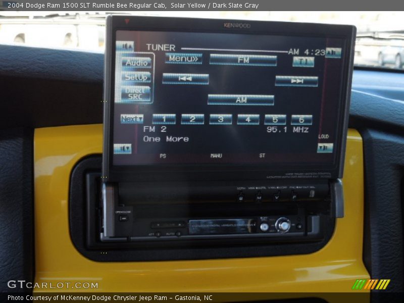 Solar Yellow / Dark Slate Gray 2004 Dodge Ram 1500 SLT Rumble Bee Regular Cab