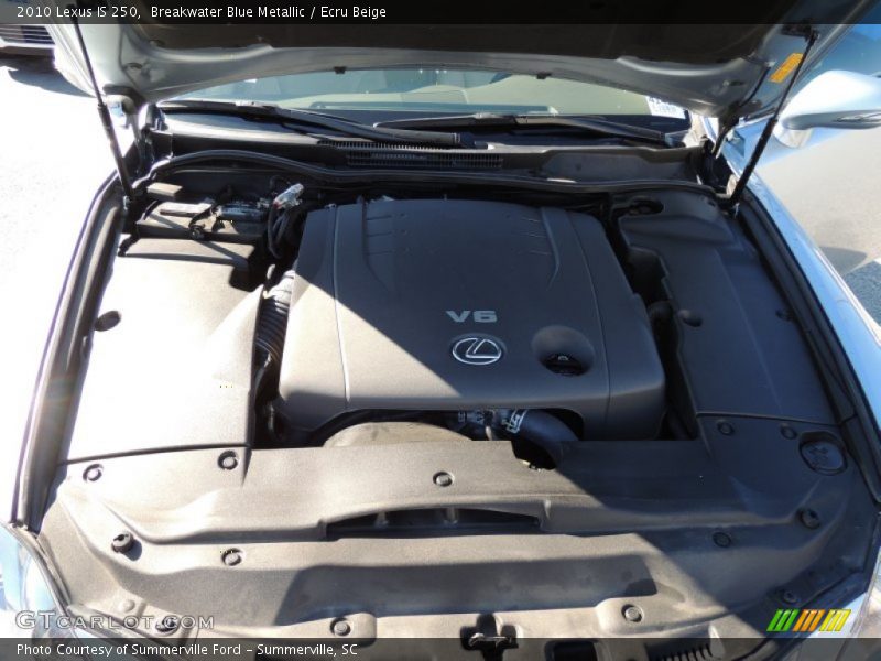 Breakwater Blue Metallic / Ecru Beige 2010 Lexus IS 250
