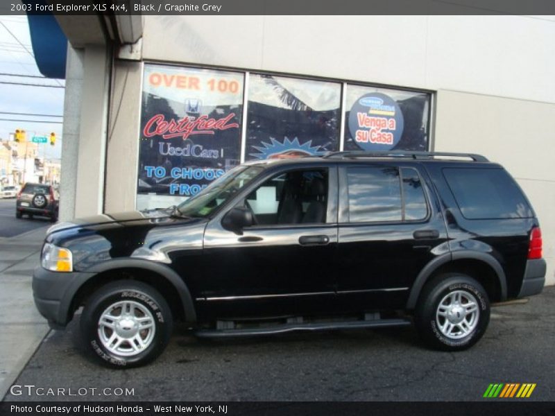 Black / Graphite Grey 2003 Ford Explorer XLS 4x4