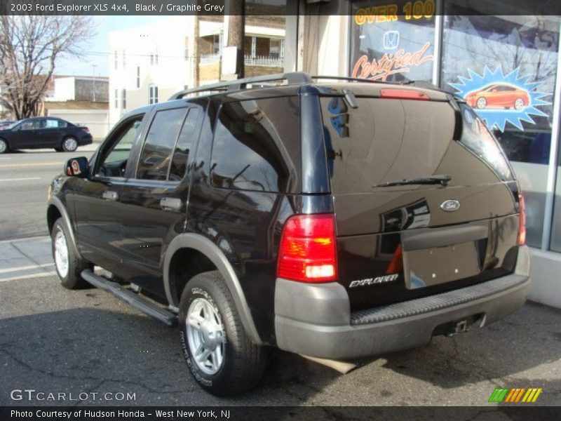 Black / Graphite Grey 2003 Ford Explorer XLS 4x4