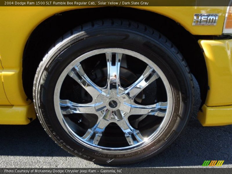 Solar Yellow / Dark Slate Gray 2004 Dodge Ram 1500 SLT Rumble Bee Regular Cab