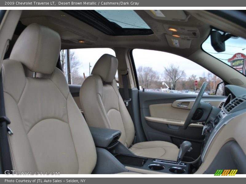 Desert Brown Metallic / Cashmere/Dark Gray 2009 Chevrolet Traverse LT