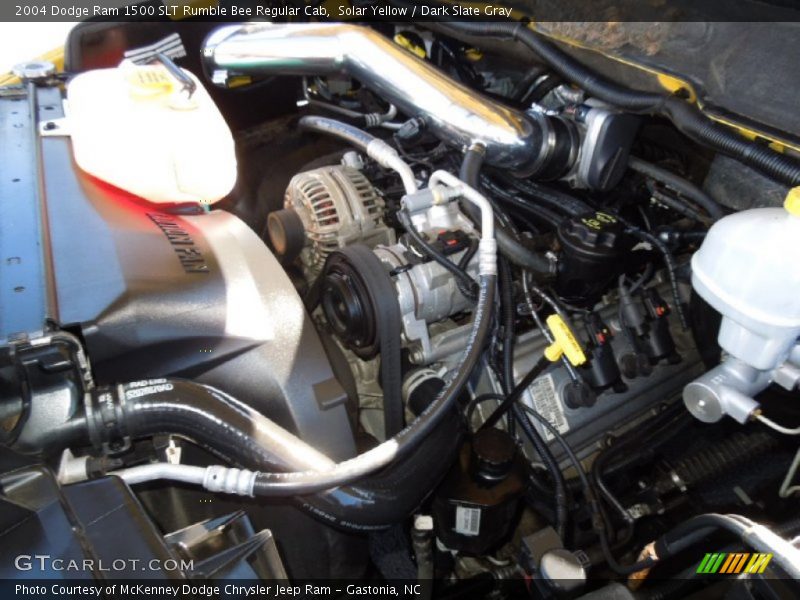 Solar Yellow / Dark Slate Gray 2004 Dodge Ram 1500 SLT Rumble Bee Regular Cab