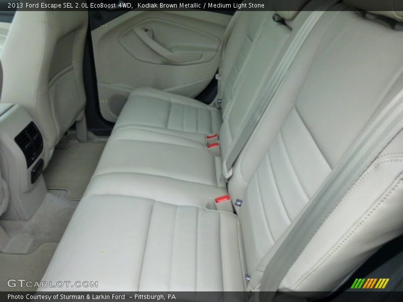 Kodiak Brown Metallic / Medium Light Stone 2013 Ford Escape SEL 2.0L EcoBoost 4WD
