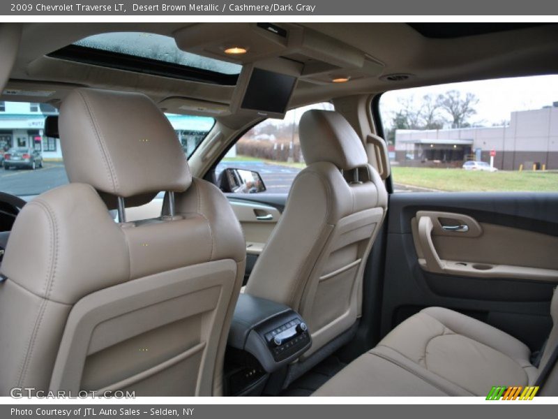 Desert Brown Metallic / Cashmere/Dark Gray 2009 Chevrolet Traverse LT