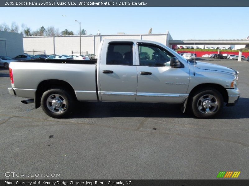 Bright Silver Metallic / Dark Slate Gray 2005 Dodge Ram 2500 SLT Quad Cab