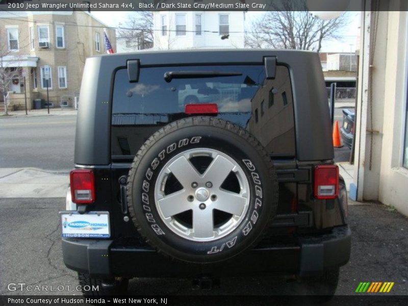 Black / Dark Slate Gray/Medium Slate Gray 2010 Jeep Wrangler Unlimited Sahara 4x4