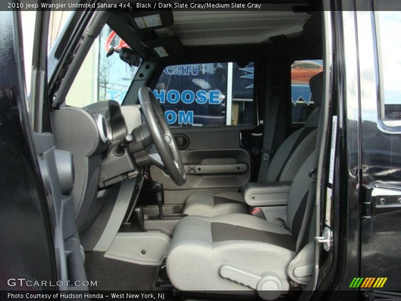 Black / Dark Slate Gray/Medium Slate Gray 2010 Jeep Wrangler Unlimited Sahara 4x4