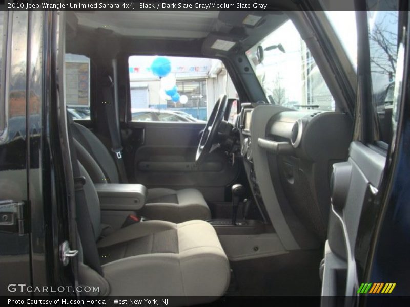 Black / Dark Slate Gray/Medium Slate Gray 2010 Jeep Wrangler Unlimited Sahara 4x4