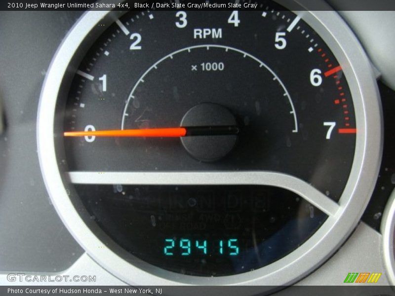 Black / Dark Slate Gray/Medium Slate Gray 2010 Jeep Wrangler Unlimited Sahara 4x4