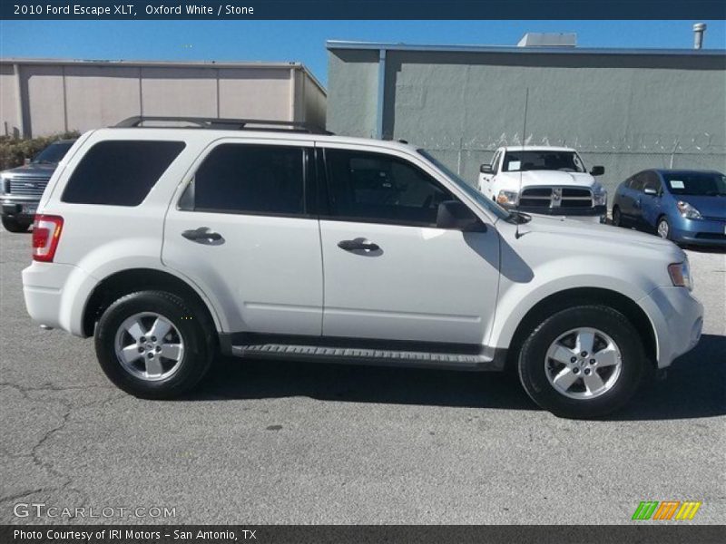 Oxford White / Stone 2010 Ford Escape XLT