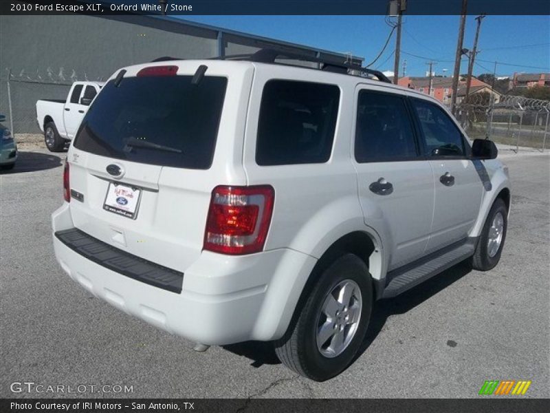 Oxford White / Stone 2010 Ford Escape XLT