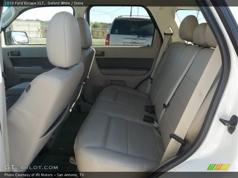 Oxford White / Stone 2010 Ford Escape XLT