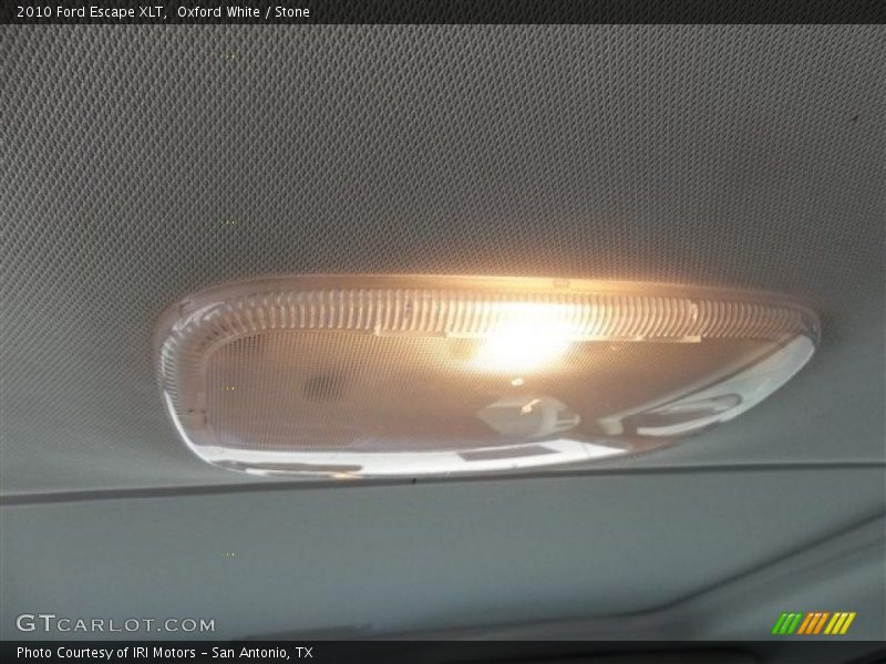 Oxford White / Stone 2010 Ford Escape XLT