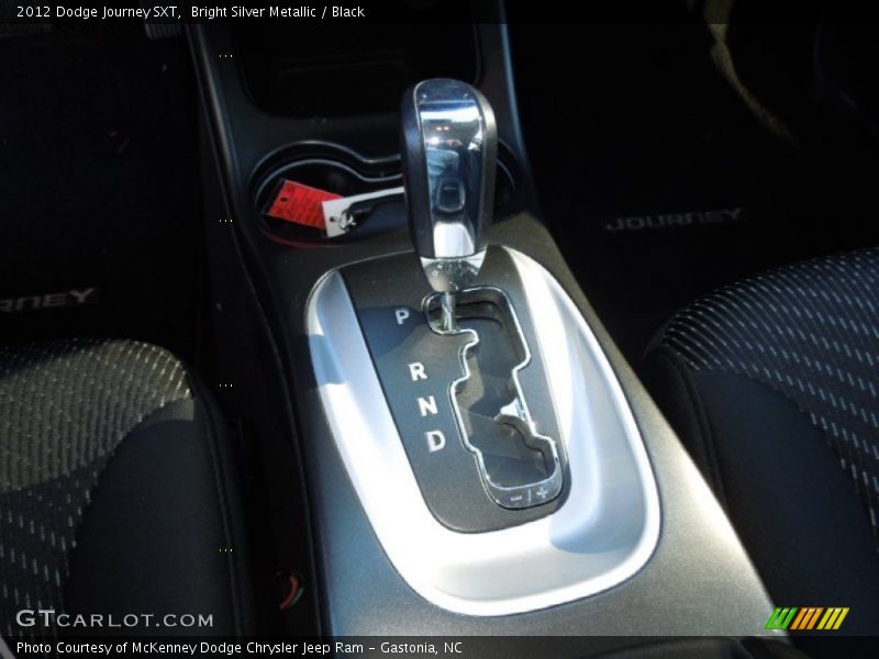 Bright Silver Metallic / Black 2012 Dodge Journey SXT